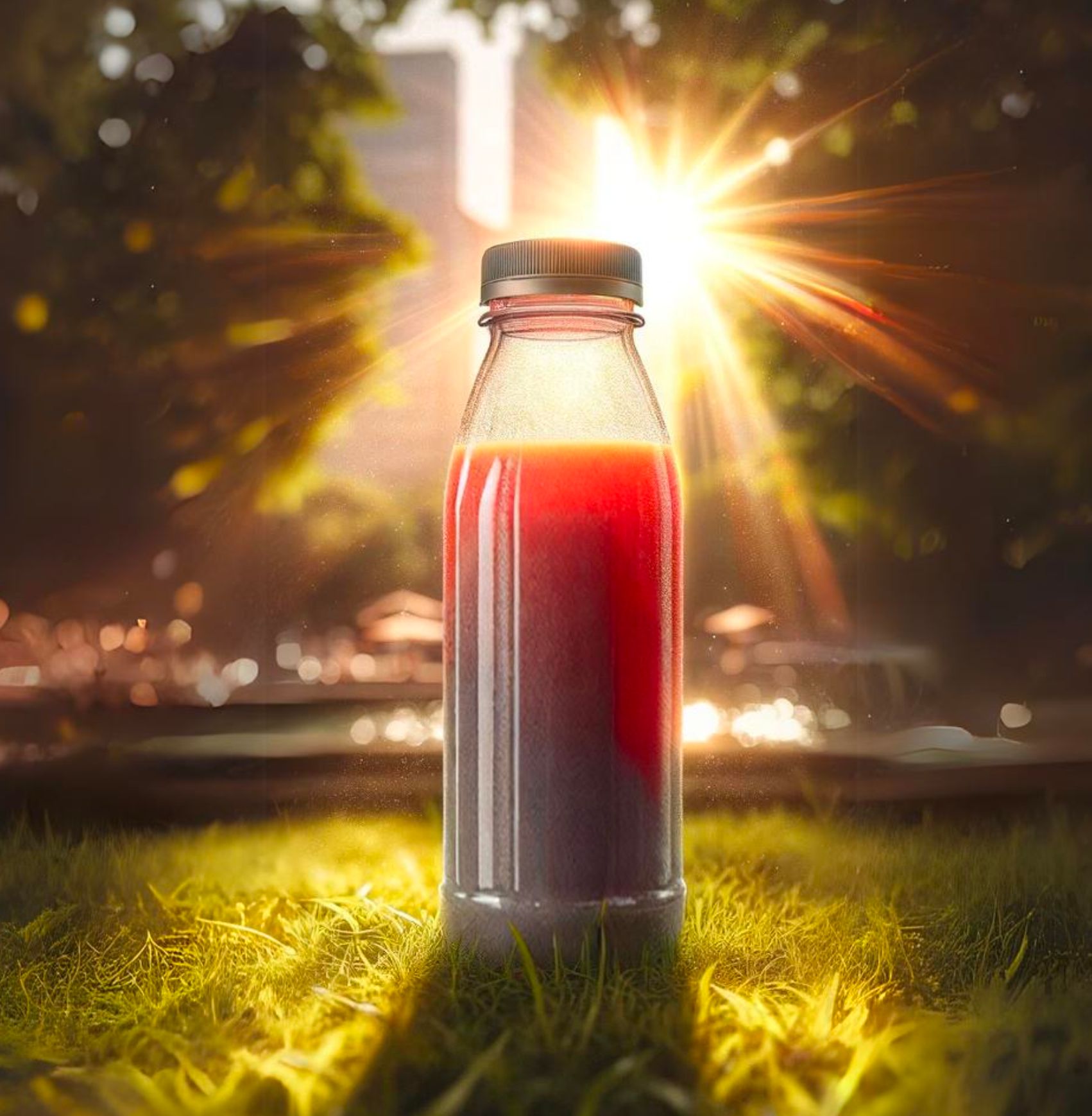 PET Bottle - Juice without Lightguard-compressed